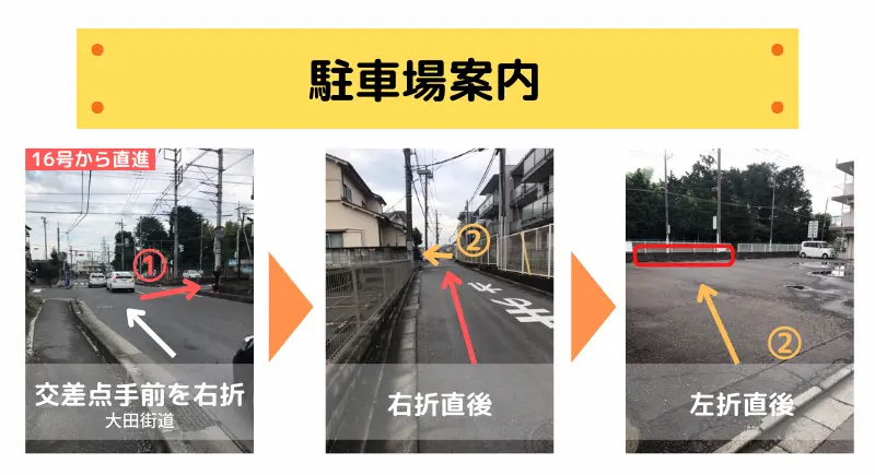 そろばん塾ピコ南大塚校送迎用駐車場